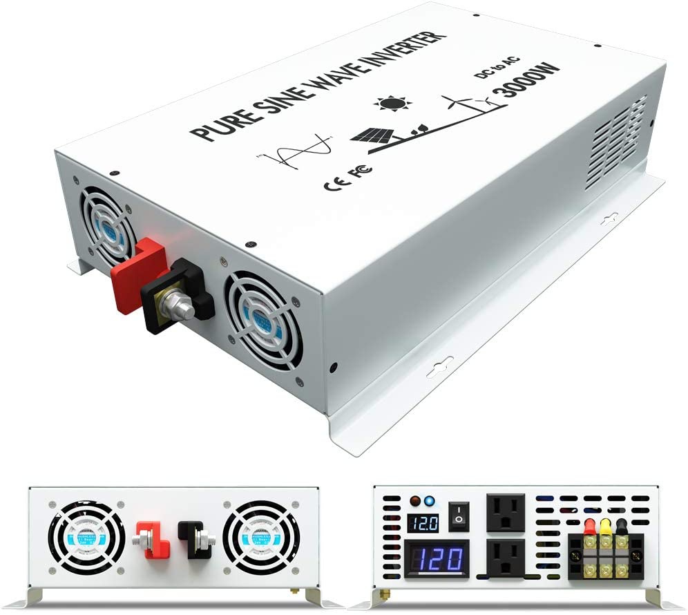 Inverter Pure Sine Wave 60Hz 120V 3000W - Nguyên Chất Sin Sóng Inverter 3000W