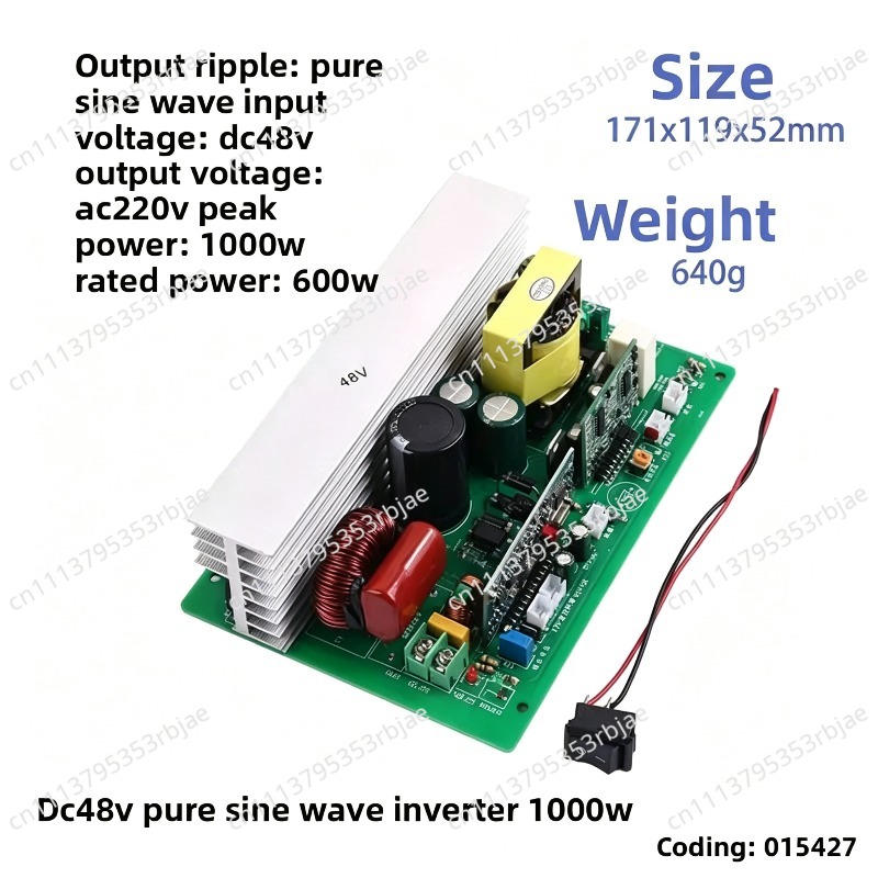 500W/1000W Pure Sine Wave Inve - đánh giá và giá Pure Sine Wave Inverter Board 24V 48V