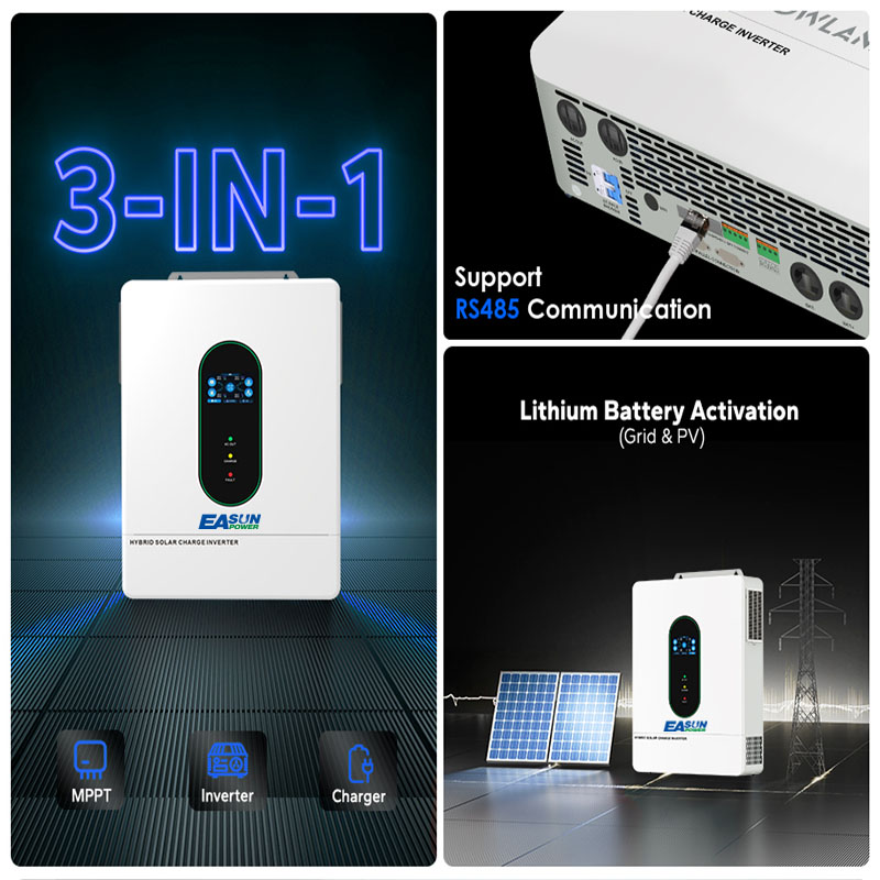 EASUN POWER 12KW Split Phase I - đánh giá và giá Grid Tie Inverter Limiter 2000W